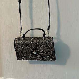 Kate Spade Gold Glitter Crossbody